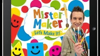 Mister Maker Lets Make It App Review [upl. by Lita]