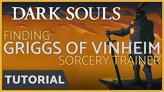 Dark Souls  How to Find Griggs of Vinheim in the Lower level of the Undead Burg [upl. by Ahsenek]