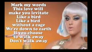 Katy Perry  Dark Horse LYRICS [upl. by Glavin817]