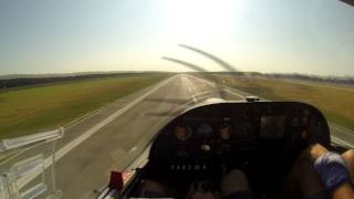 pilotsEYEtv HD  Piper PA38 Tomahawk Celle  Bayreuth  Nürnberg EDDN [upl. by Nataniel]