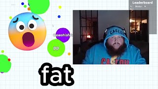 CaseOh plays agario  part 5 [upl. by Enaerb]