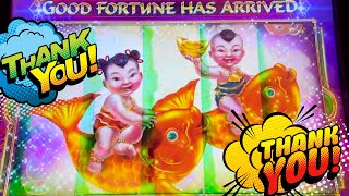 OUT OF THIN AIR FLYING FISH AND BABIES TO THE RESCUE 🐸 ZHEN CHAN Slot Machine [upl. by Notsuj]