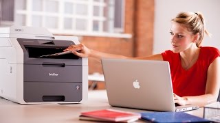 DCP9020CDW  Compacte en draadloze allinone kleurenledprinter [upl. by Astred]