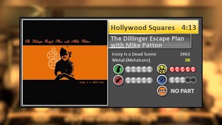 The Dillinger Escape Plan with Mike Patton  Hollywood Squares Rock Band Custom Preview [upl. by Pitts76]