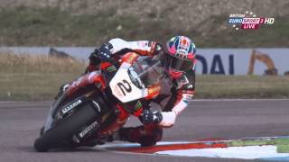 British Superbikes 2015 Round 7 Thruxton Qualifying [upl. by Ethelyn]