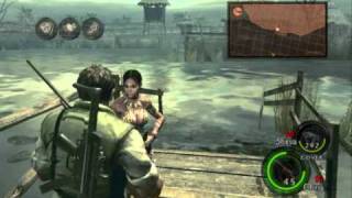 Lets Play Resident Evil 5  Part 6 Swamp Thing [upl. by Gerrard]