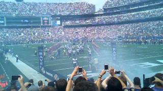 Ravens Intro vs Steelers 9112011 [upl. by Donaugh]