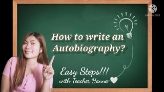 How to Write an Autobiography with 3 Easy Steps [upl. by Drofnelg]