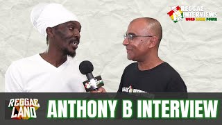 Anthony B Interview Reggae Land Festival lifesaving surgery inspires new song Saved By His Grace [upl. by Eddie]