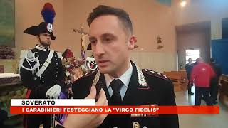 Soverato i Carabinieri festeggiano la quotVIRGO FIDELISquot [upl. by Baptist655]