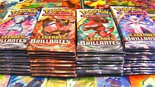 LA MEILLEURE SERIE DE LANNEE  MEGA OUVERTURE DE 40 BOOSTERS POKEMON LEGENDES BRILLANTES [upl. by Ymaj13]