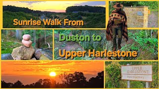 Duston To Upper Harlestone Footpath Walk  Port RoadSandy Lane Flyover To Dave Brickwood Way [upl. by Nylrats577]