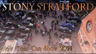 Stony Stratford New Year Car Show 2024 4K [upl. by Ettennaj]