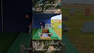 The Wilbert Ovation Interment Process funeral wilbert burial graveside casket burialvault [upl. by Sidnal]