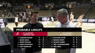 BoilerBall Pregame Show  vs 2 Alabama [upl. by Penoyer573]