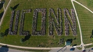 Over 3000 Students Take First Ever UConn Class Photo [upl. by Zeret]