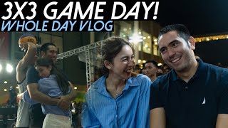 Chooks to GO 3x3 GAME DAY  Dunk Contest  WHOLE DAY VLOG [upl. by Samau]