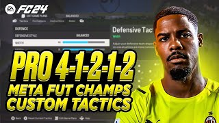 Best Custom Tactics 41212 for FC 24 and HOW to use them [upl. by Bartolemo851]