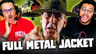 FULL METAL JACKET 1987 MOVIE REACTION FIRST TIME WATCHING Vincent DOnofrio  Stanley Kubrick [upl. by Fornof]