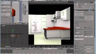 Modelado de la una cocina Parte 4 en Blender 3D 26 Videotutorial de CG Studios Blender [upl. by Jamnes]