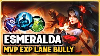 PETRIFY ESMERALDA with Tank Build〖🏆Mythical Glory Ranked〗 [upl. by Bogie]