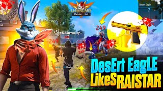 Desert Eagle Likes Raistar  Garena Free Fire Max [upl. by Matrona]