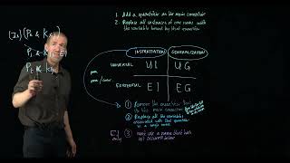 Proof in predicate logic 3 Existential Instantiation [upl. by Atteuqihc]