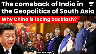 Is India making a comeback in its neighbourhood The South Asian Geopolitics [upl. by Rubel42]