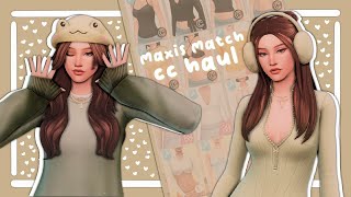 JANUARY CC HAUL  CC LINKS🧡  The Sims 4 [upl. by Ammadas]