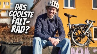 Wie fährt das BROMPTON  Faltrad Ikone im Test [upl. by Bak]