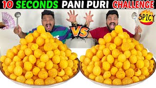 10 SECONDS GOLGAPPA EATING CHALLENGE😱 PANI PURI Golgappa FINISHED in 10 SECONDS🔥 Ep726 [upl. by Amadis762]