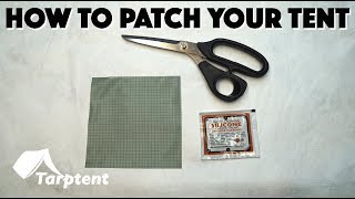 How to Patch Your Silnylon Tent [upl. by Queri]