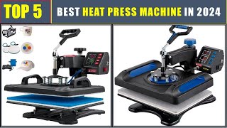 BEST Heat Press Machines 2024  TOP 5 Best VEVOR Heat Press Machines [upl. by Airottiv345]