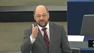 Das Nazi  TV Duell Martin Schulz Parlament Europawahl 2014 Montagsdemo Wissen [upl. by Aidam896]