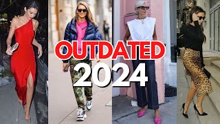 24 Fashion Trends OUT OF STYLE 2024 [upl. by Roer8]