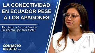 Entrevista con Patricia Falconi Castillo  Presidenta Ejecutiva Asetel  Contacto Directo  Ecuavisa [upl. by Fisk]