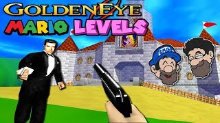 A SUPER MARIO SHOOTER  GOLDENEYE 007 for N64 [upl. by Asilenna745]