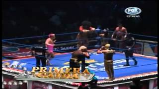 CMLL 11Agosto2012 Fox Sports p3 [upl. by Alick]