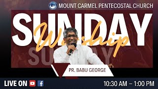 Sunday Service  Aug 4 2024 Mount Carmel Pentecostal Church [upl. by Varick]