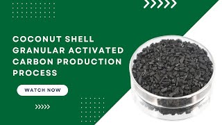 Coconut shell granular activated carbon production processQizhongcarbon activatedcarbon [upl. by Eidua]