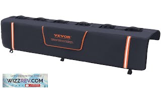 VEVOR Tailgate Bike Pad 62quot Truck Tailgate Pad Carry 6 Mountain Bikes Review [upl. by Nirel]