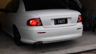 FA77 LS1 Holden SS  Straight Pipes [upl. by Sacram]