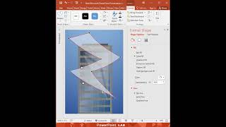 PowerPoint Speed Digital Art Skyscraper powerpointtutorial powerpoint [upl. by Eilyak]