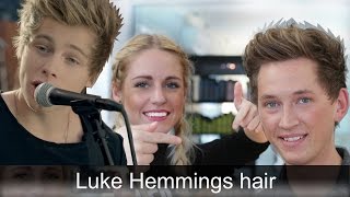 Luke Hemmings Hair Tutorial  Messy Hairstyle For Men  By Vilain Silver Fox amp Sidekick [upl. by Llerrat]