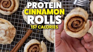 Protein Cinnamon Rolls  Easy amp Low Calorie [upl. by Troxell]