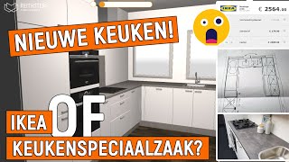 KEUKEN UPDATE 1  WE WILLEN EEN NIEUWE KEUKEN IKEA OF KEUKENZAAK  VLOG 122 [upl. by Tjader260]