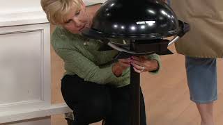 George Foreman 15 Serving IndoorOutdoor Electric Grill on QVC [upl. by Malloch164]