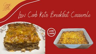 Delicious Low Carb Keto Breakfast Casserole [upl. by Zulaledairam]