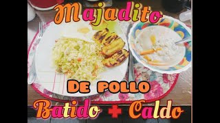 Majadito de pollo batido boliviano [upl. by Hotchkiss]