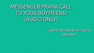 MESSENGER PRANK CALL  HI BABY [upl. by Albina]